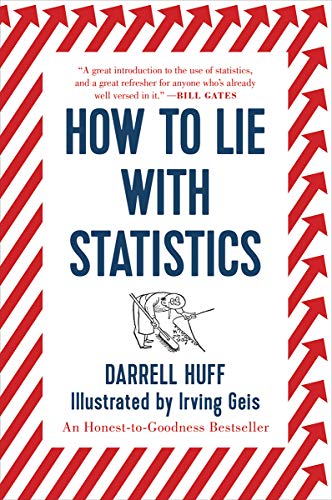 copertina del libro "How to lie with statistics"
