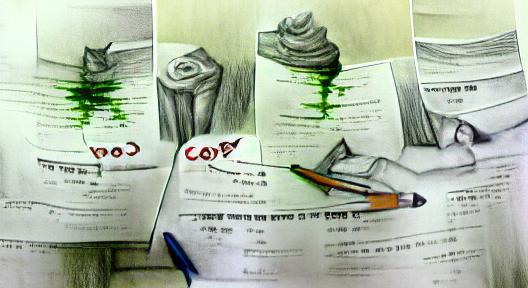 art of copy exam, image generated da AI